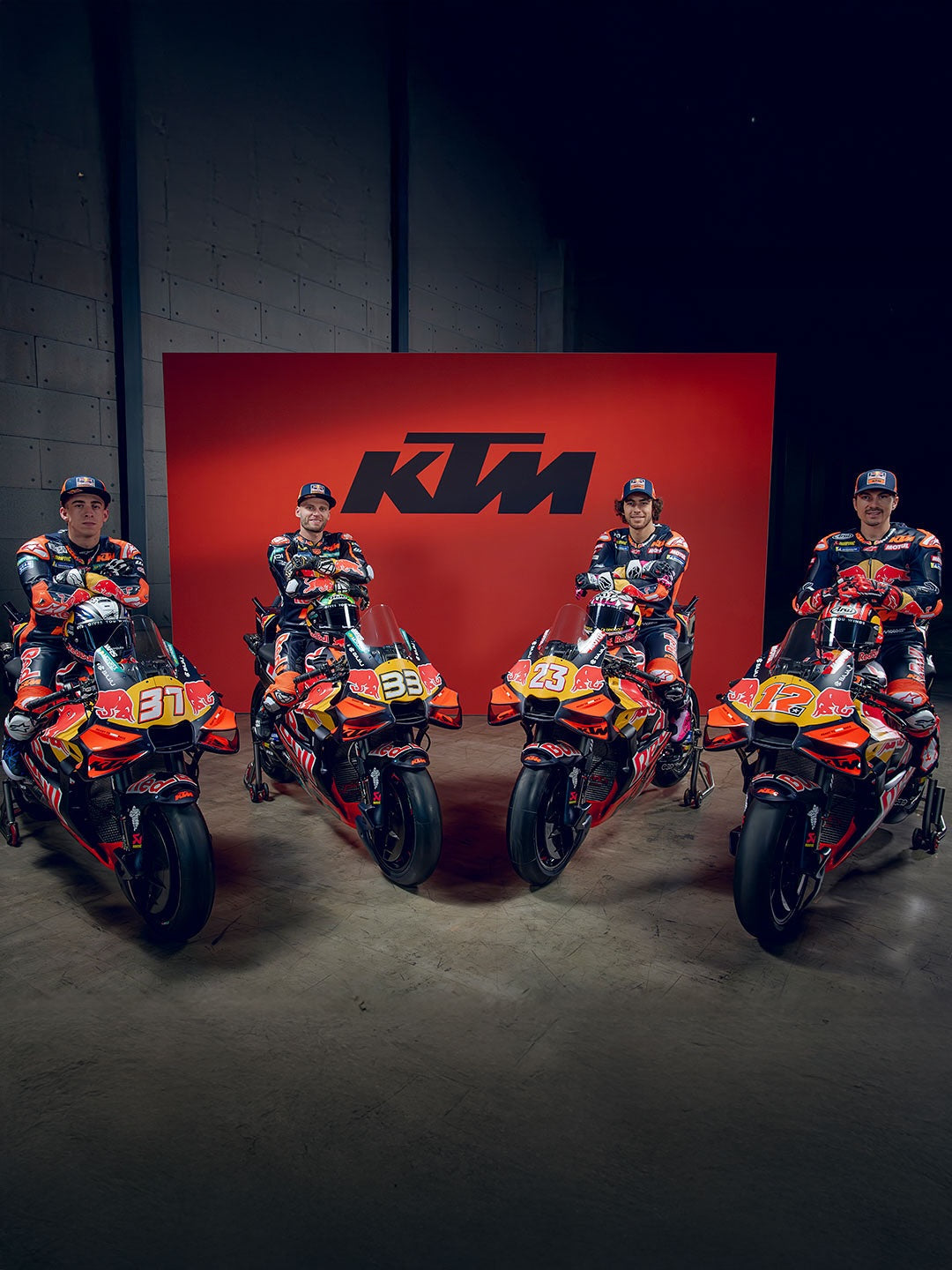 The four musketeers of KTM