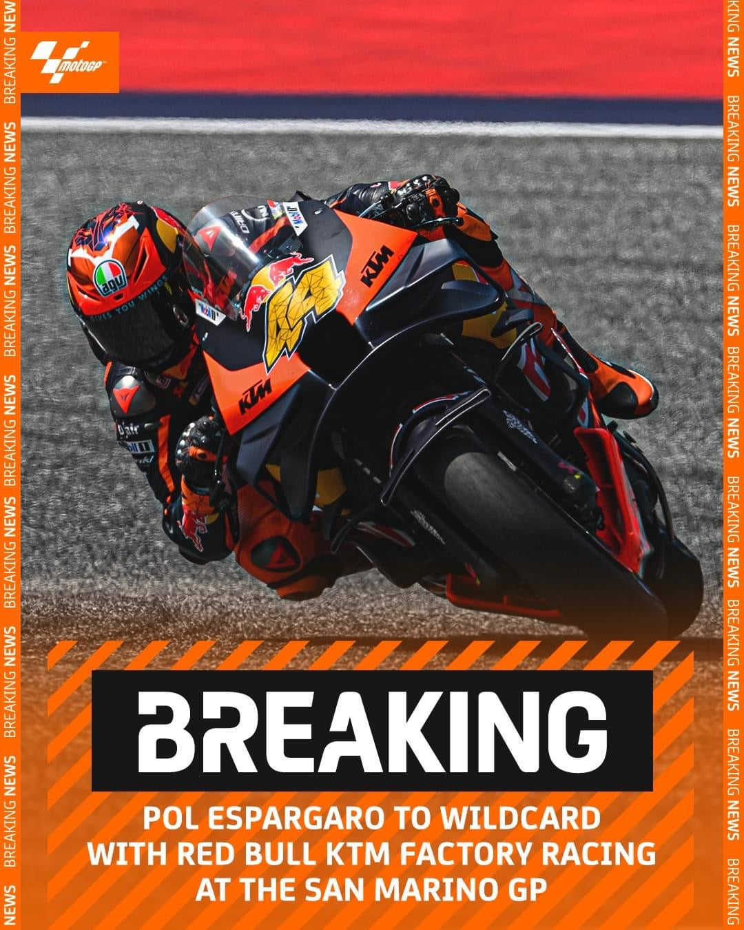 Guess who will join the #MotoGP grid at Misano!
