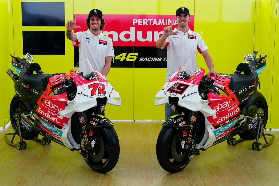 New livery for the Enduro VR46 team!