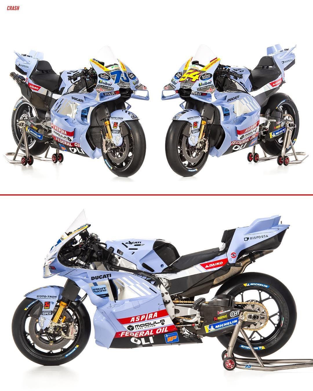 Team Gresini new livery for 2025