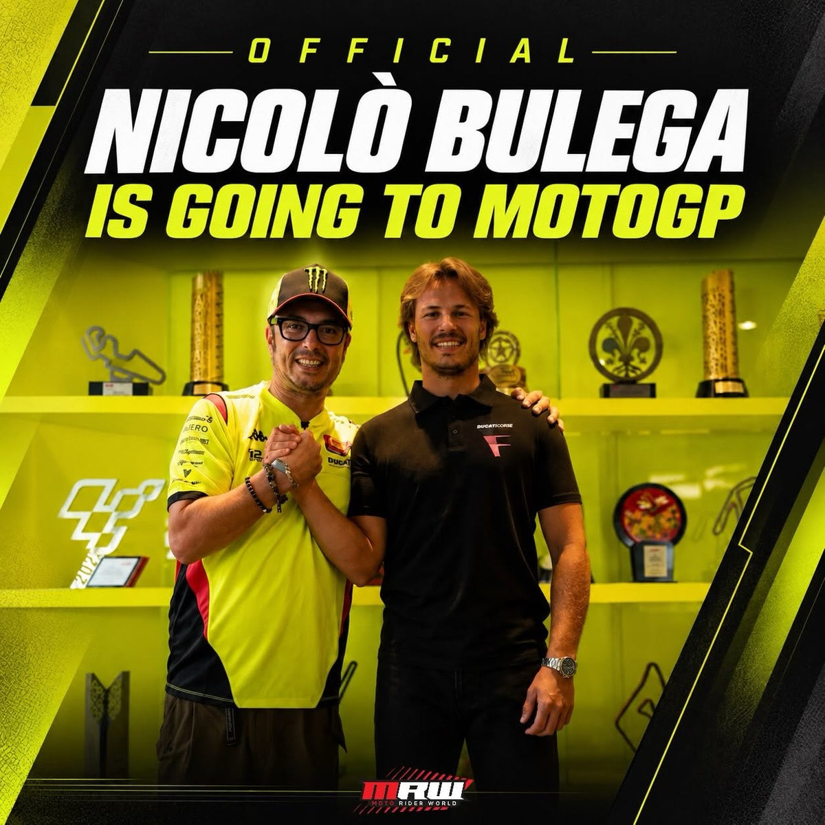 NICOLÒ BULEGA IS GOING TO MOTOGP!