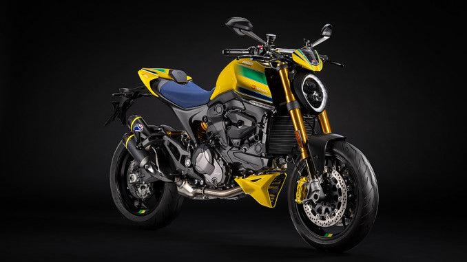 Ducati pays homage to Ayrton Senna with a collector’s limited edition Monster - MotoProWorks