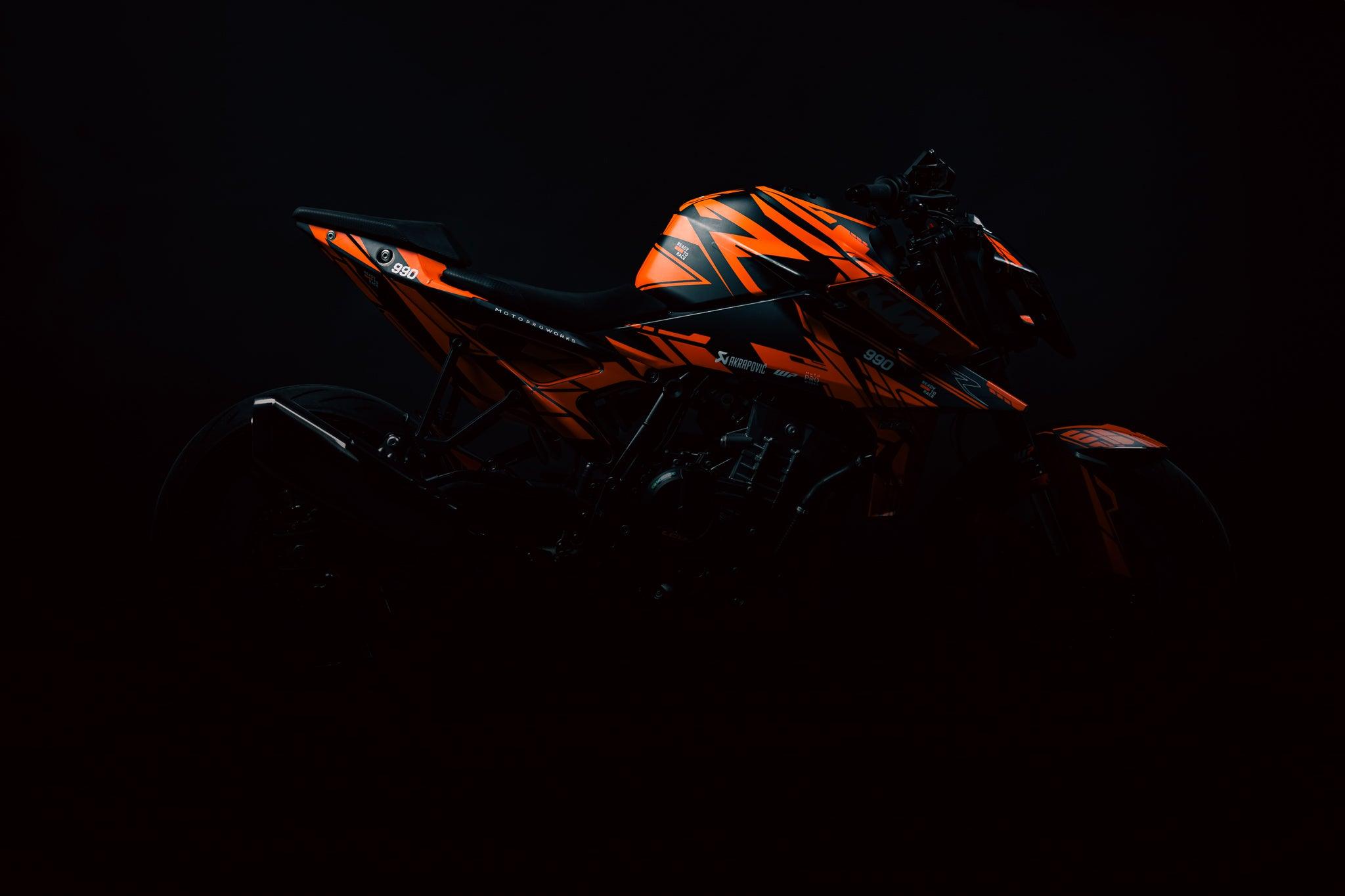 New release - KTM 990 Duke 2024 Graphic Kit "PULSE" - MotoProWorks