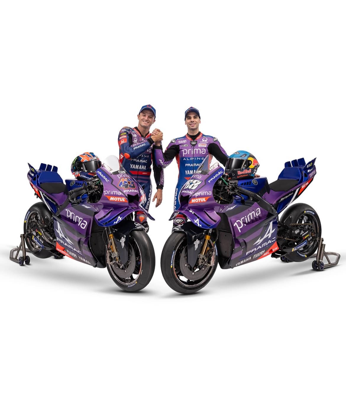 Prima Pramac with new colors, riders and brand on the bikes!!!