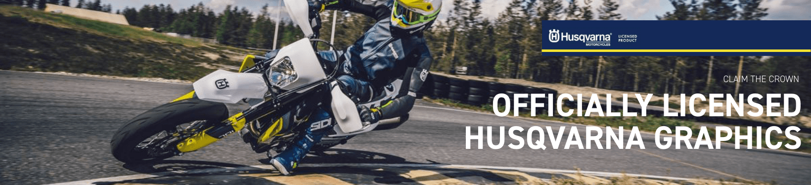Husqvarna Supermoto Graphics - MotoProWorks