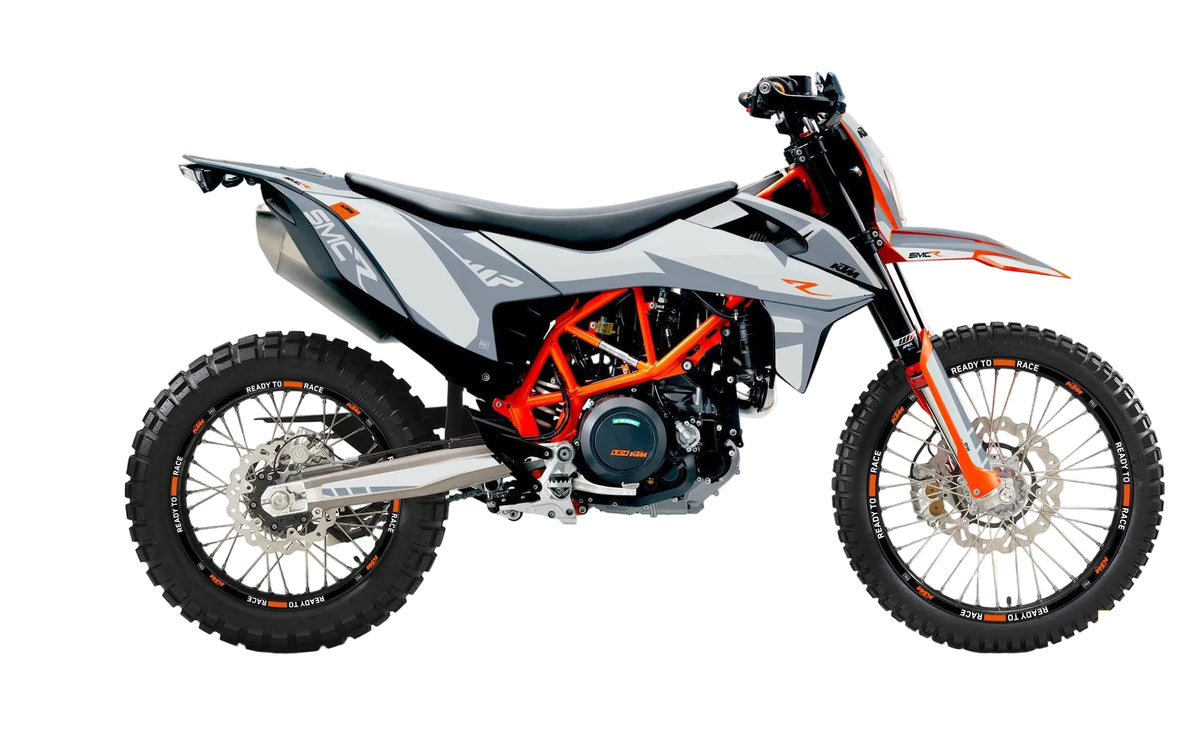 KTM 690 Enduro GRAPHICS - "Swift" (Grey) - MotoProWorks