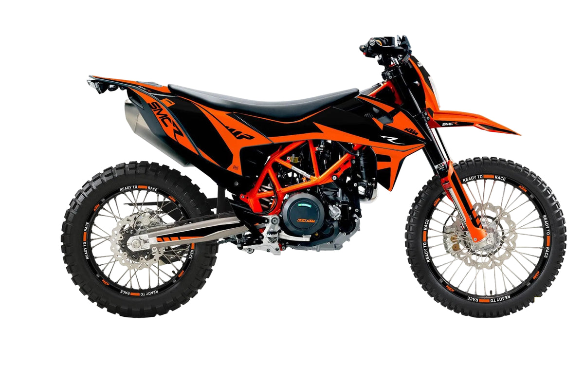 KTM 690 Enduro GRAPHICS - "Swift" (Orange) - MotoProWorks