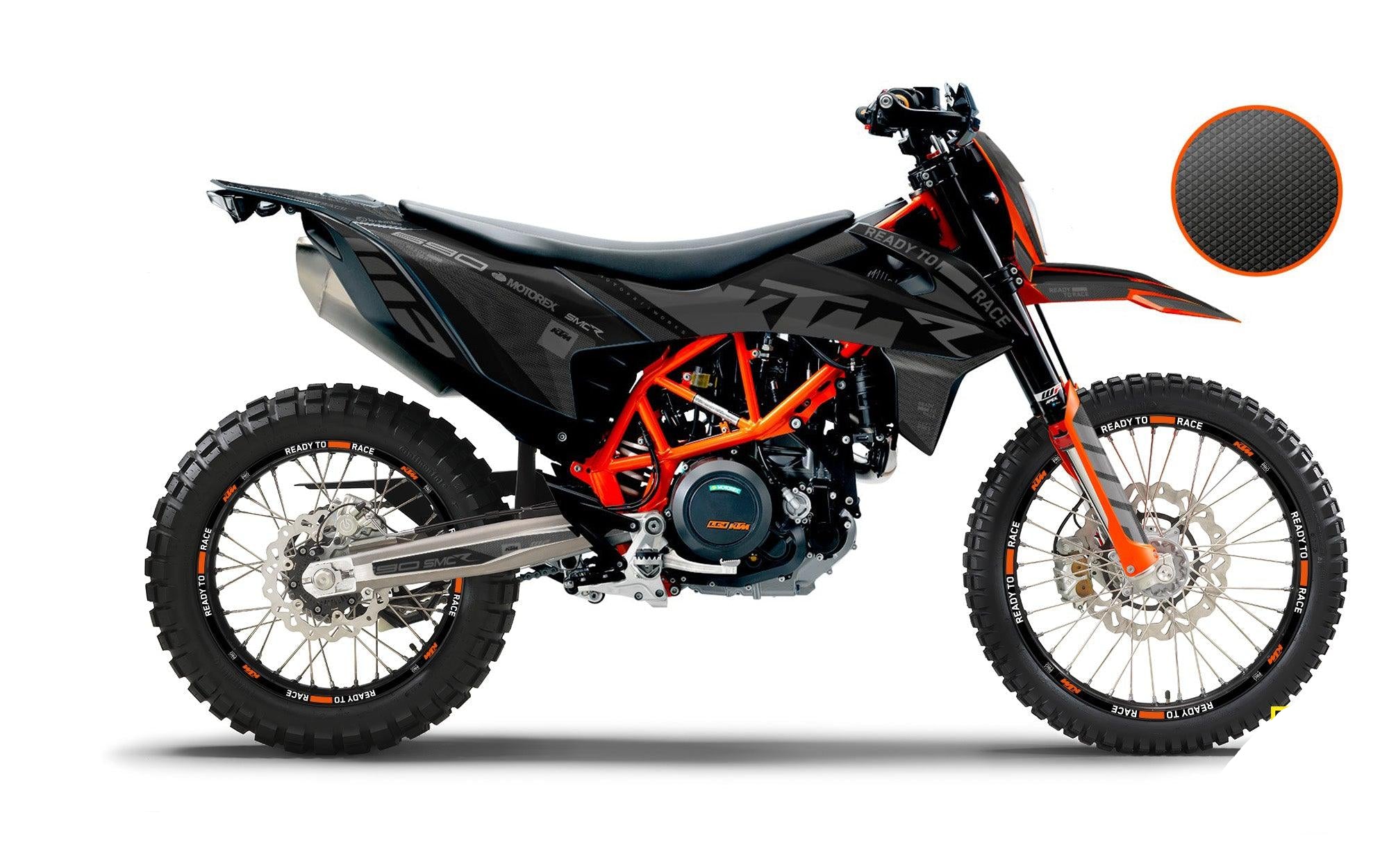 KTM GRAPHICS - 690 SMC-R "RR Tech 2.0.2.2" (Black) - MotoProWorks