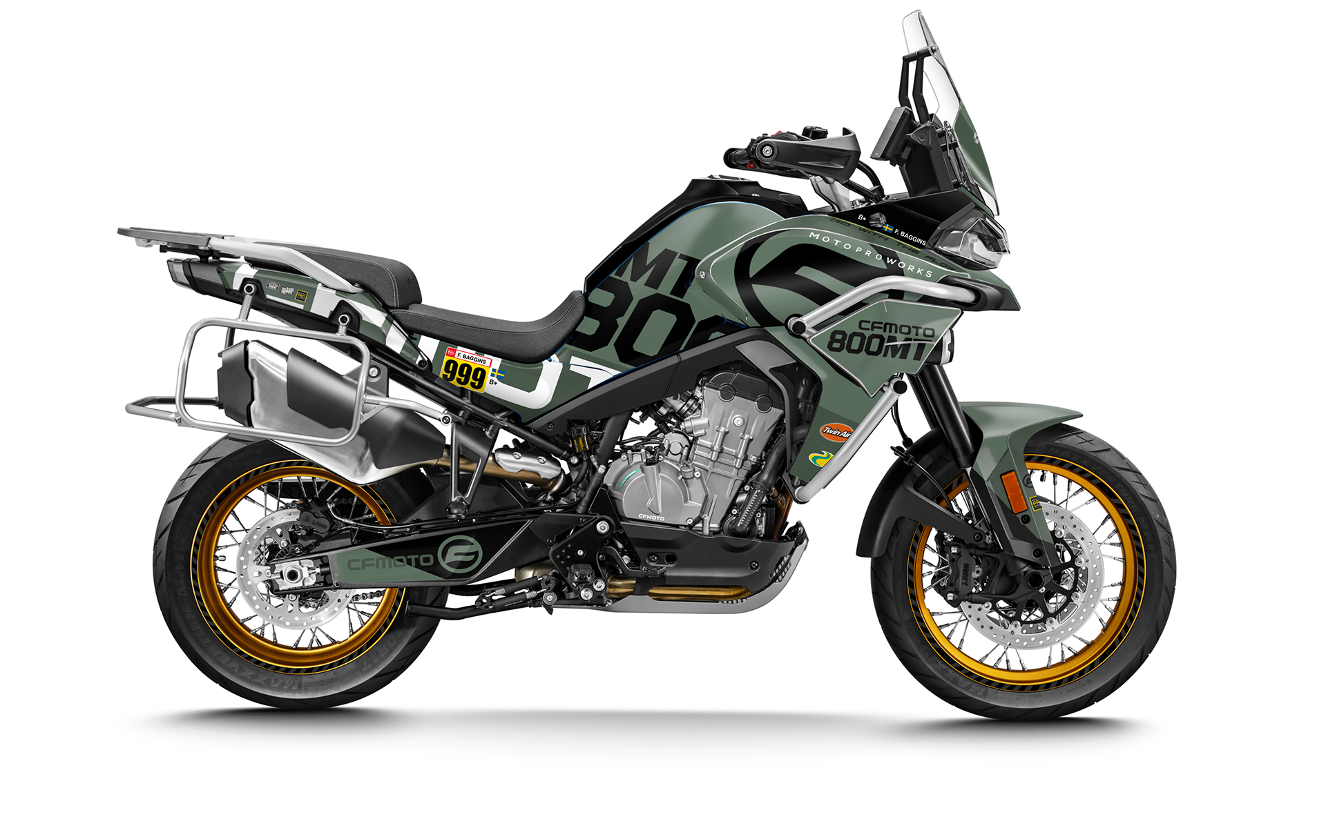 CFMOTO GRAPHICS - "Waypointer" (Moss)