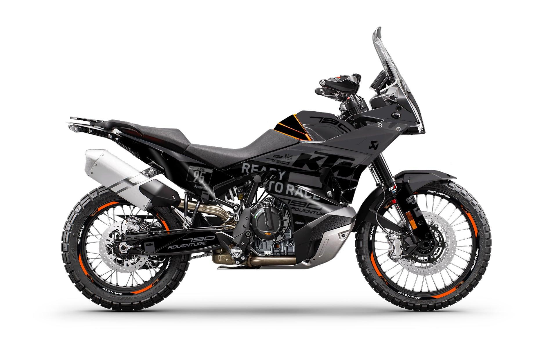 KTM 790/890 Adventure R/S GRAPHICS - "Explorer" (Black) - MotoProWorks