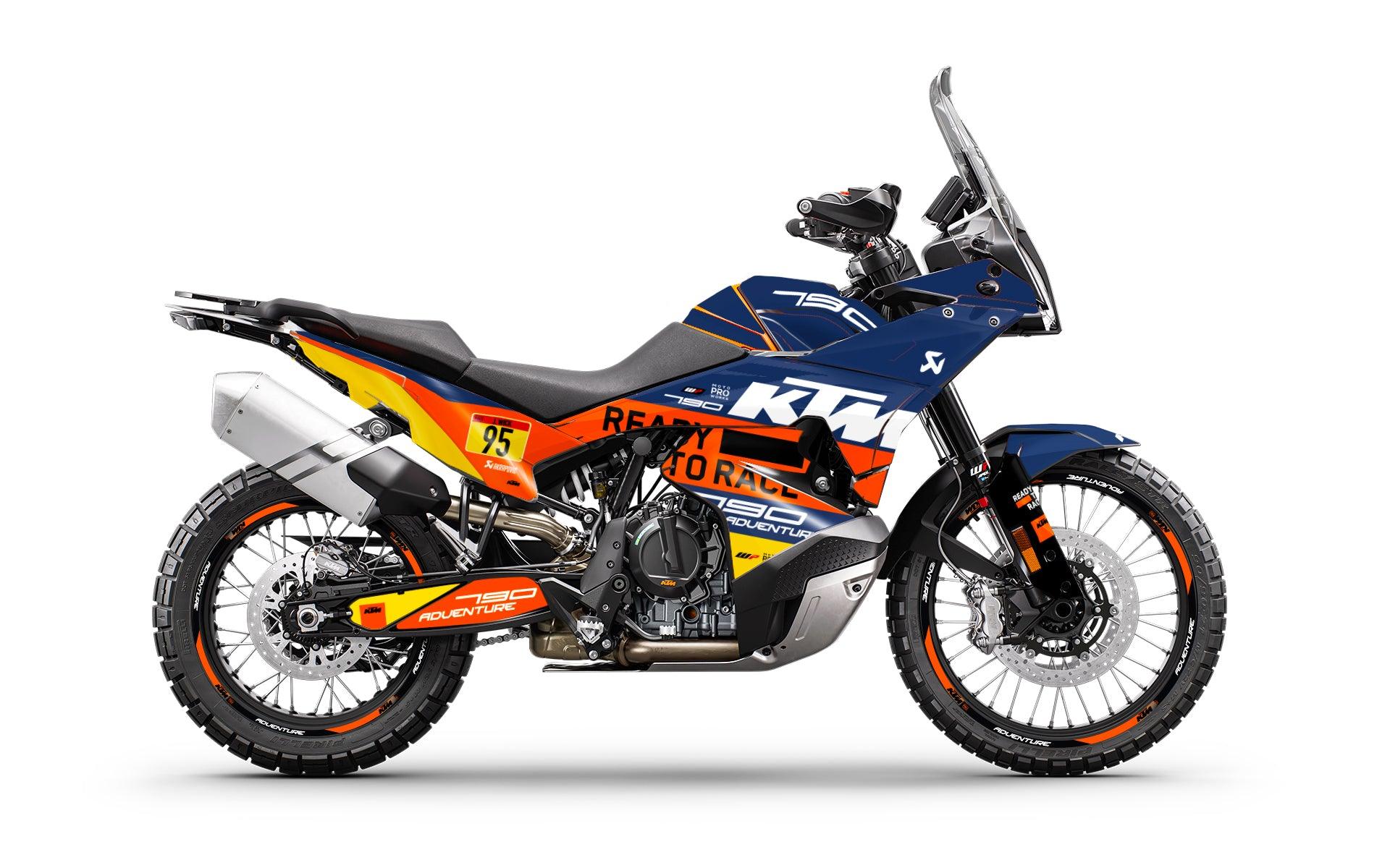 KTM 790 890 Adventure R S GRAPHICS Explorer Blue MotoProWorks