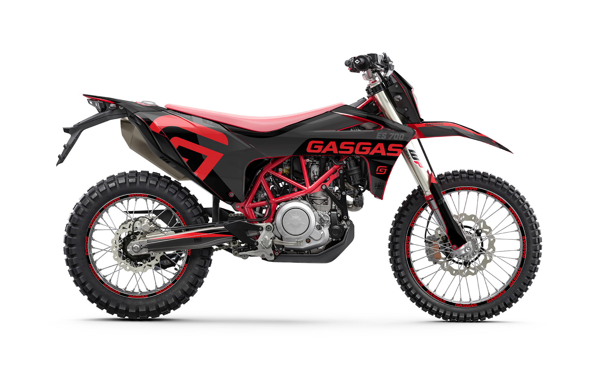 GASGAS ES 700 GRÁFICOS - "Torque" (Preto/Vermelho)