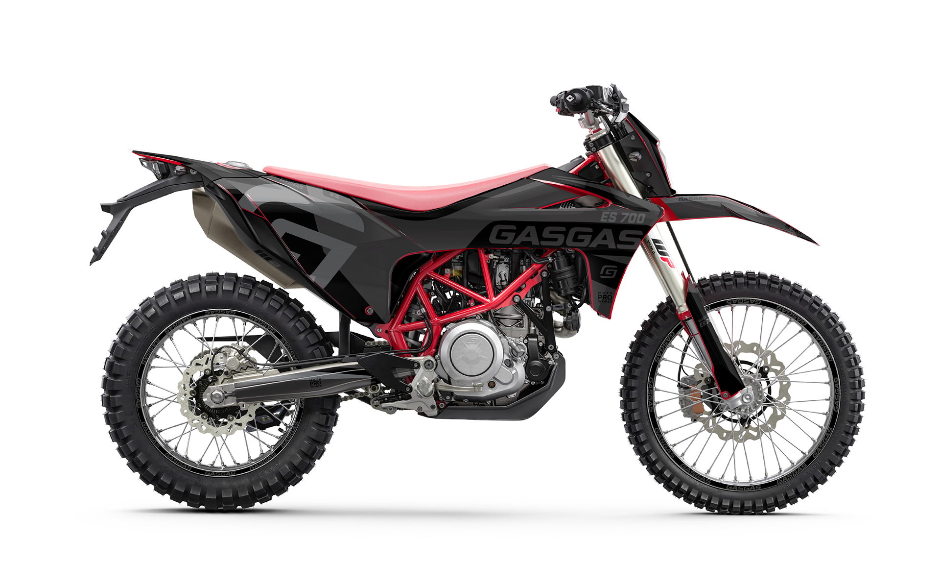 GASGAS ES 700 GRAPHICS - "Torque" (Black)