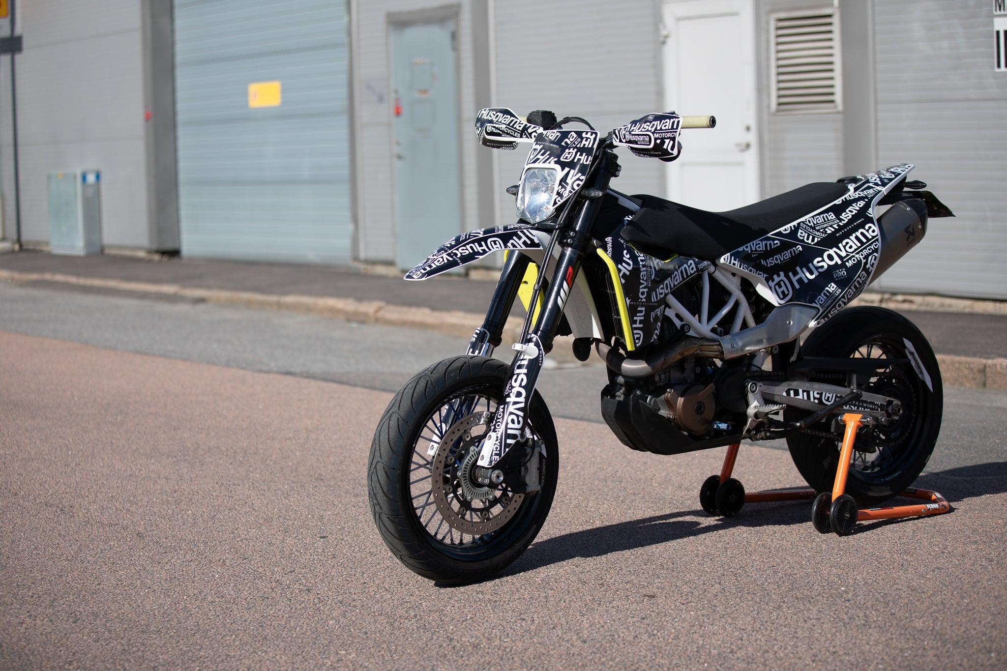 Husqvarna 701 Enduro GRAPHICS - "Prototype" (Black) - MotoProWorks