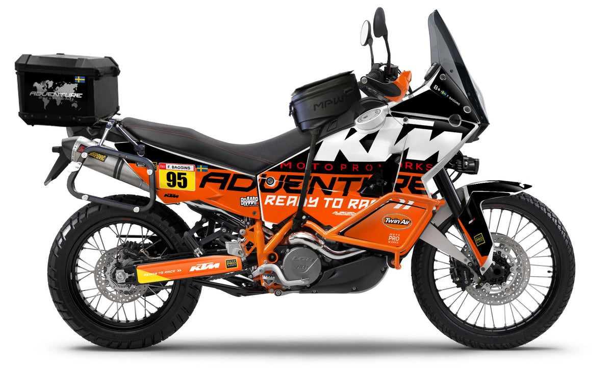 KTM 950/990 Adventure KITS DÉCO - "WAYPOINTER" (midnight)