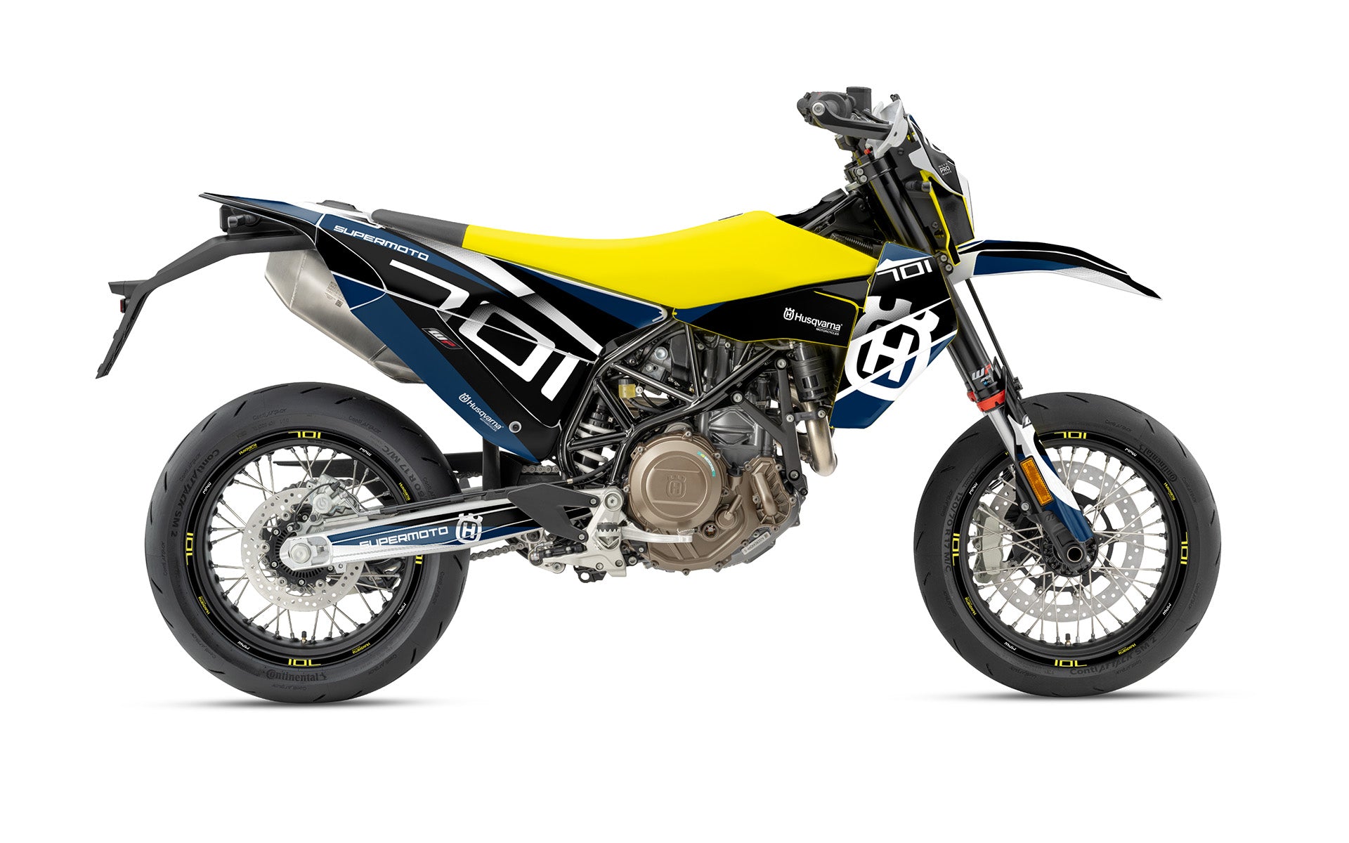 Husqvarna 701 2026 KITS DÉCO - "MarkSeven" (Bleu)