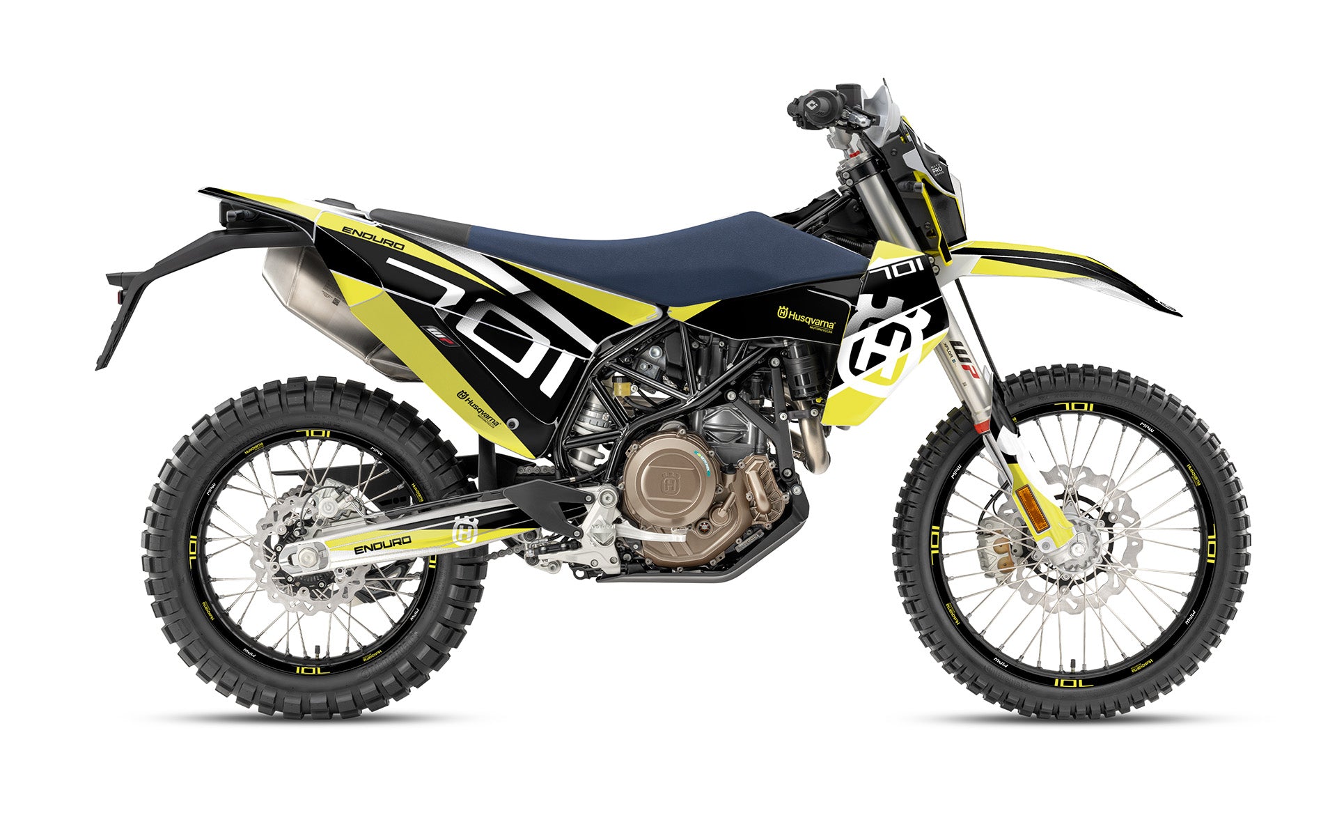 Husqvarna 701 Enduro 2026 KITS DÉCO - "MarkSeven" (Jaune)
