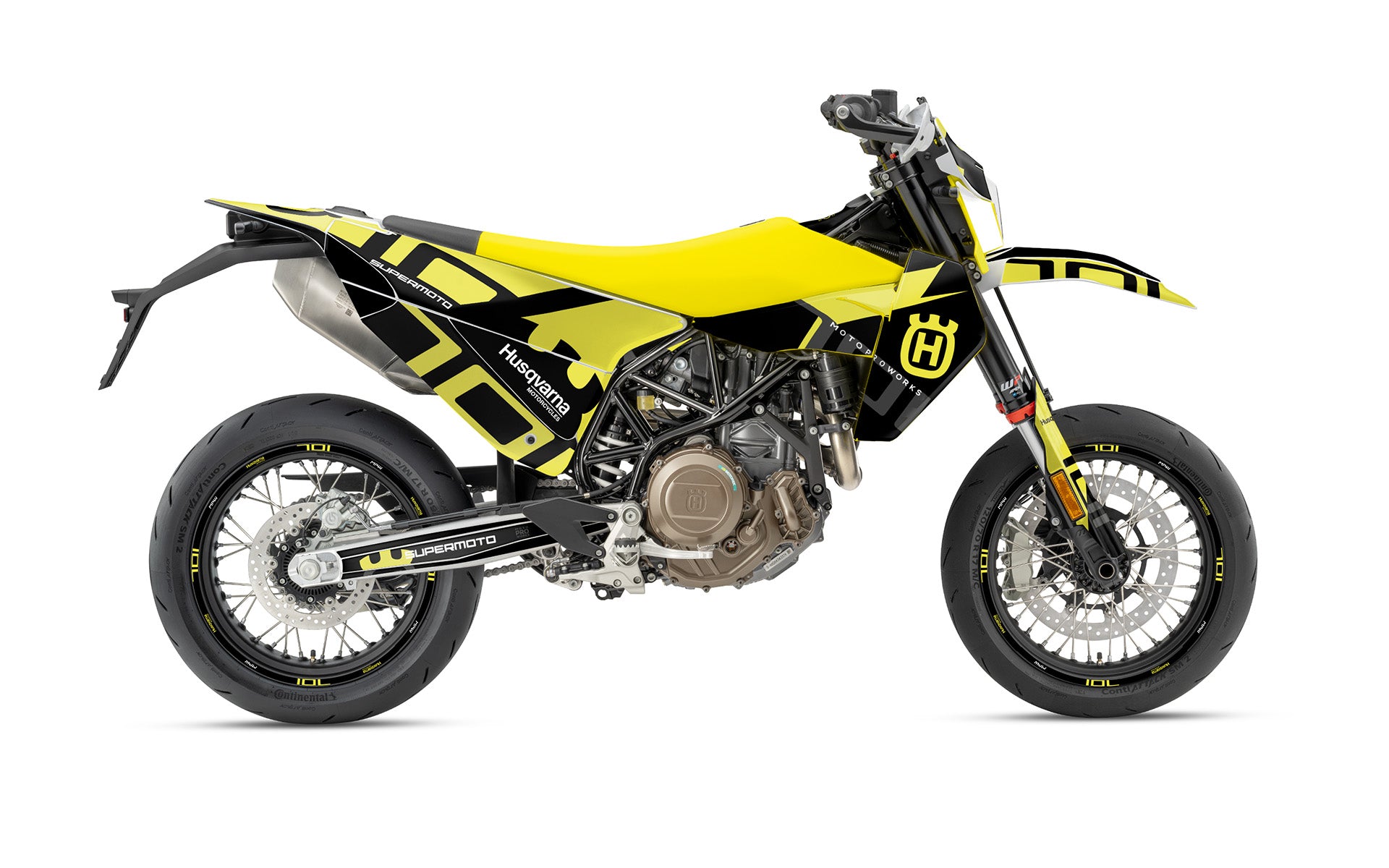 Husqvarna 701 2026 KITS DÉCO - "Monarch" (Jaune)