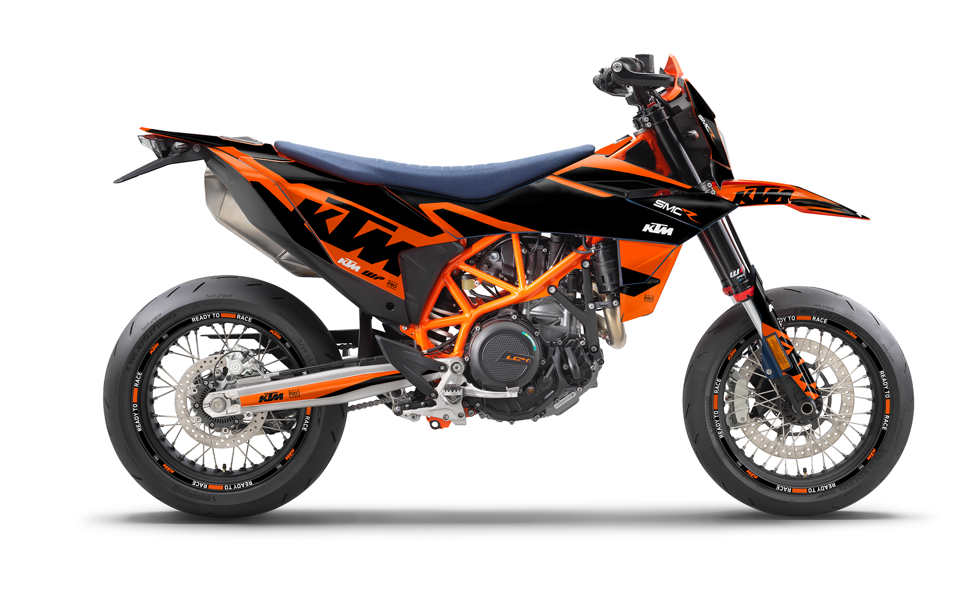 KTM 690 SMC-R 2026 GRAPHICS - "Mounty" (Black/Orange)