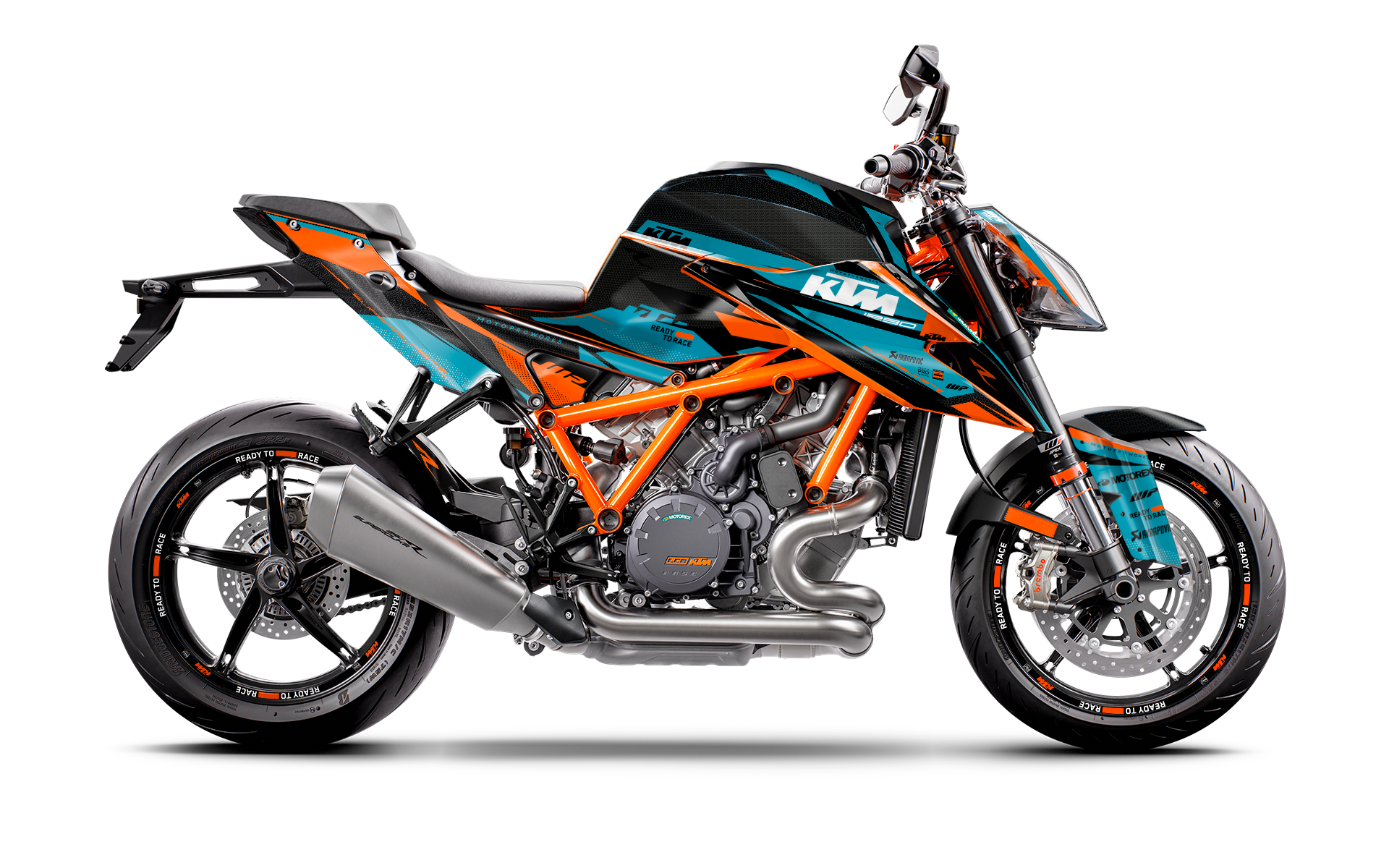 KTM 1290 Super Duke R DEKALKIT - "Nebula" (Blå)