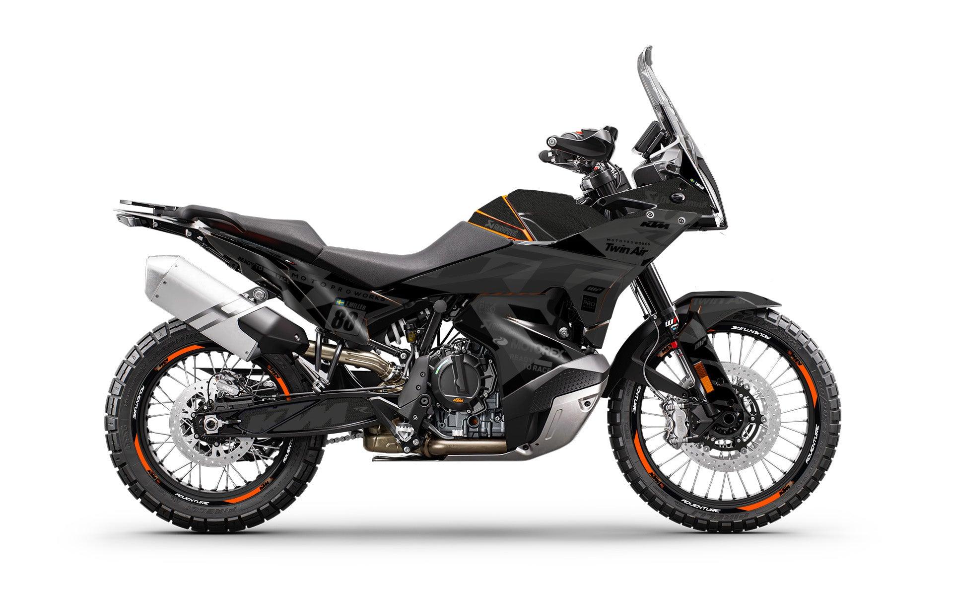 KTM 790/890 Adventure R/S GRAPHICS - "Nomadic" (Black) - MotoProWorks