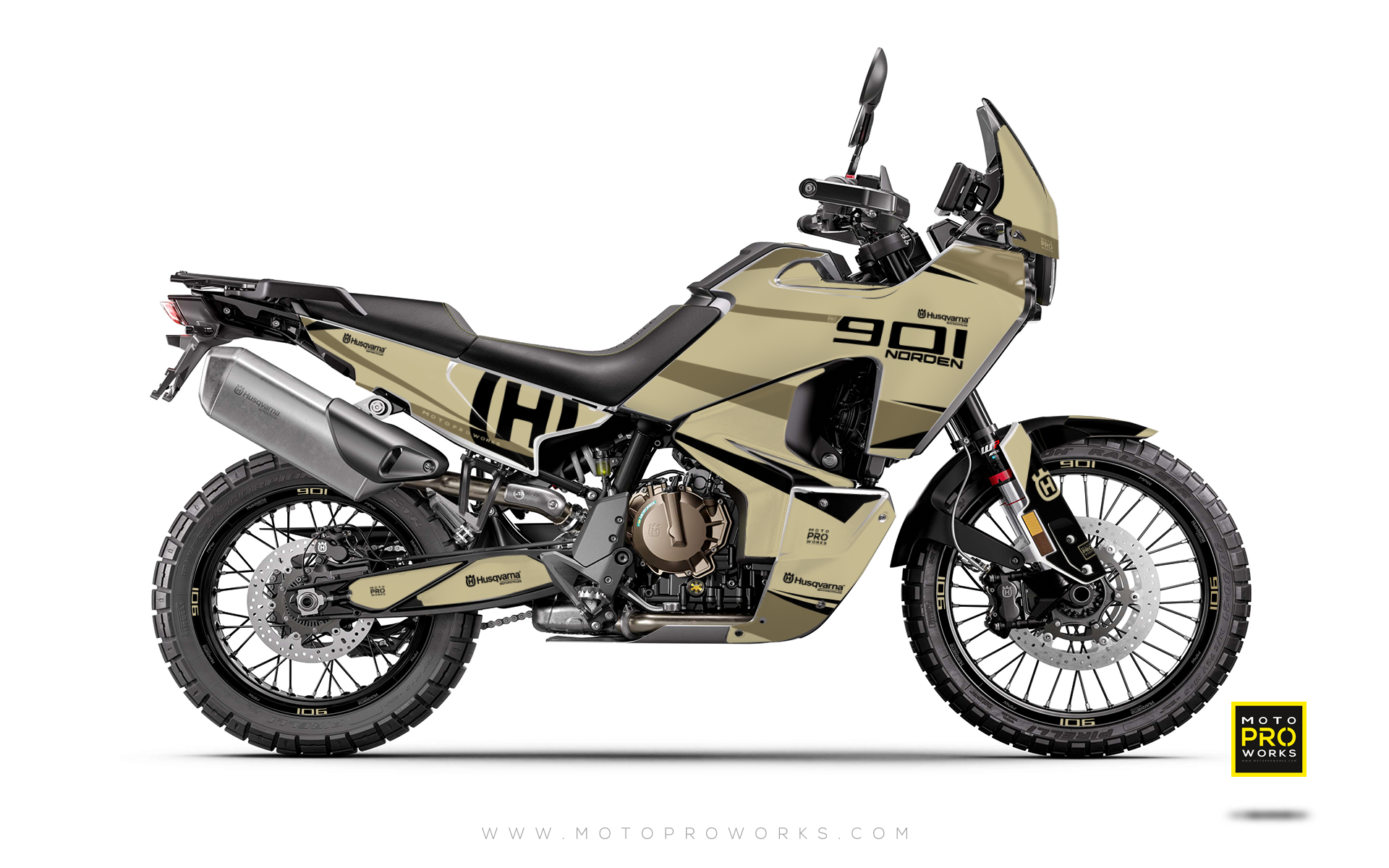 HUSQVARNA Norden 901 GRAFIKK - "NineOhOne" (Sand)
