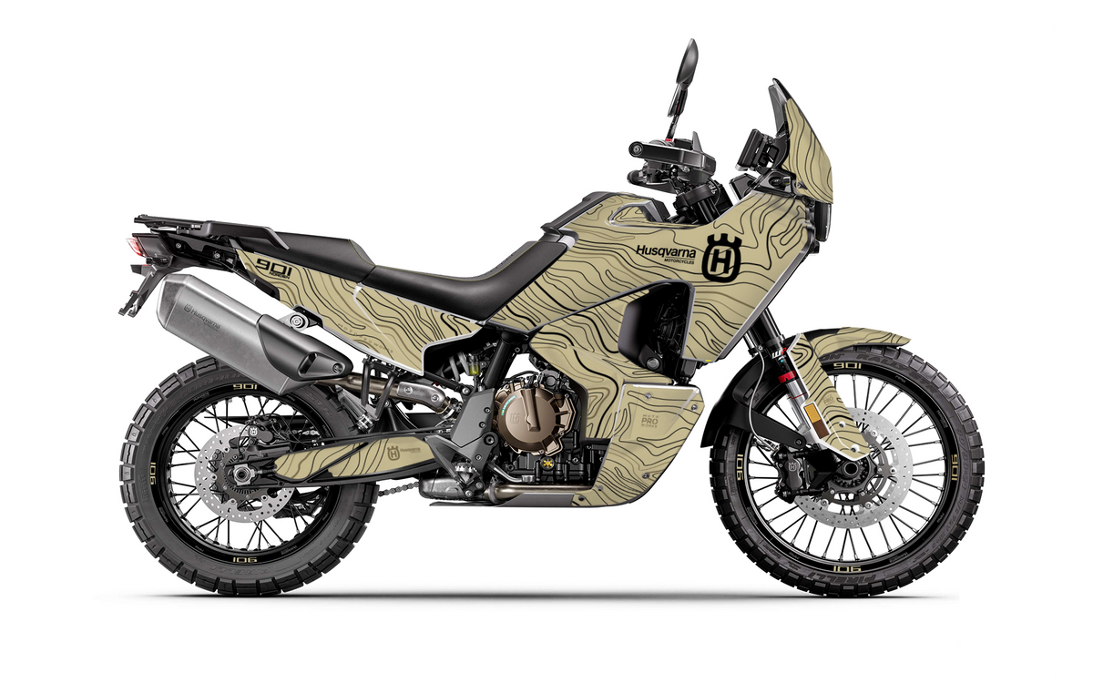 HUSQVARNA Norden 901 GRAPHICS - "Topography" (Sand) - MotoProWorks