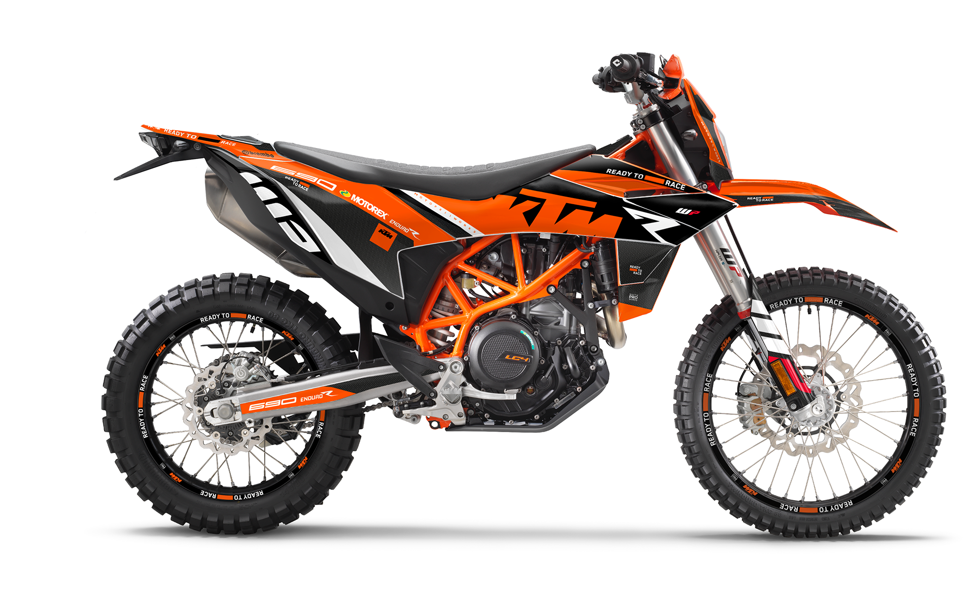KTM 690 Enduro R 2026 GRAFIKK - "RR-Tech 2.0.2.2" (Oransje)