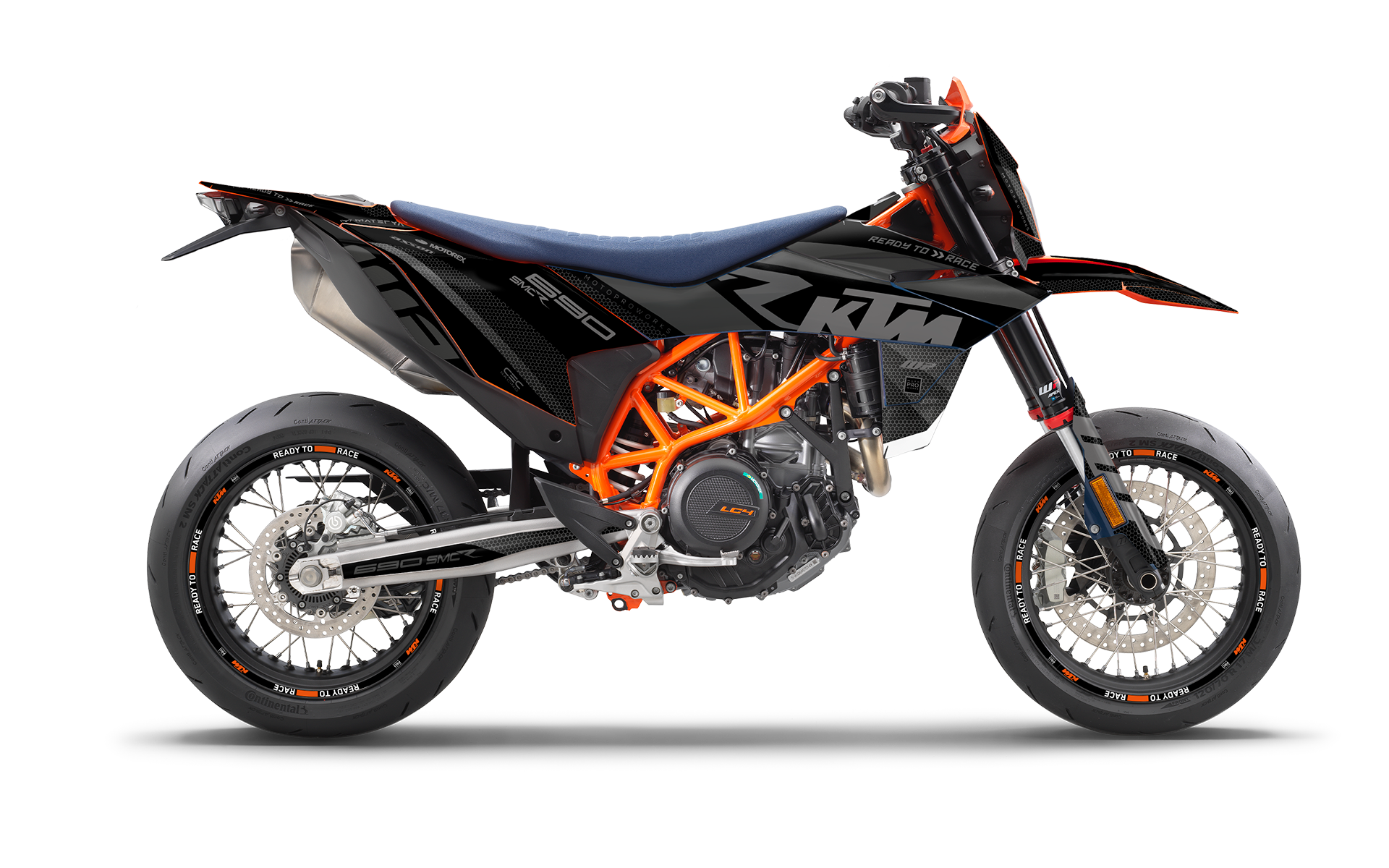 KTM 690 SMC-R 2026 GRAPHICS - "RR-Tech" (Black)