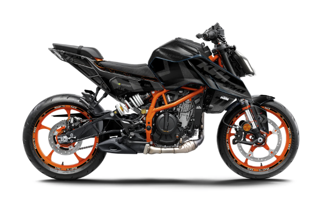 *OUTLET!* KTM 125 Duke 2024-2025 GRAPHICS - "Rasorblade" (Stealth)- MATTE - Ref.32533