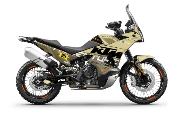 *OUTLET!* Grafiche KTM 890 Adventure 2023-2024 - "Waypointer" (Sand) - LUCIDE - Rif.29372