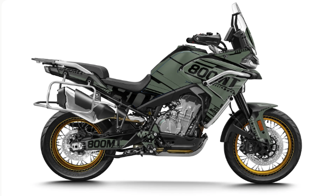 *OUTLET!* CFMOTO 450 MT NIEDRIGER KOTFLÜGEL 2024-2025 DEKOR - "Archer" (Moos) - GLÄNZEND - Ref.33233