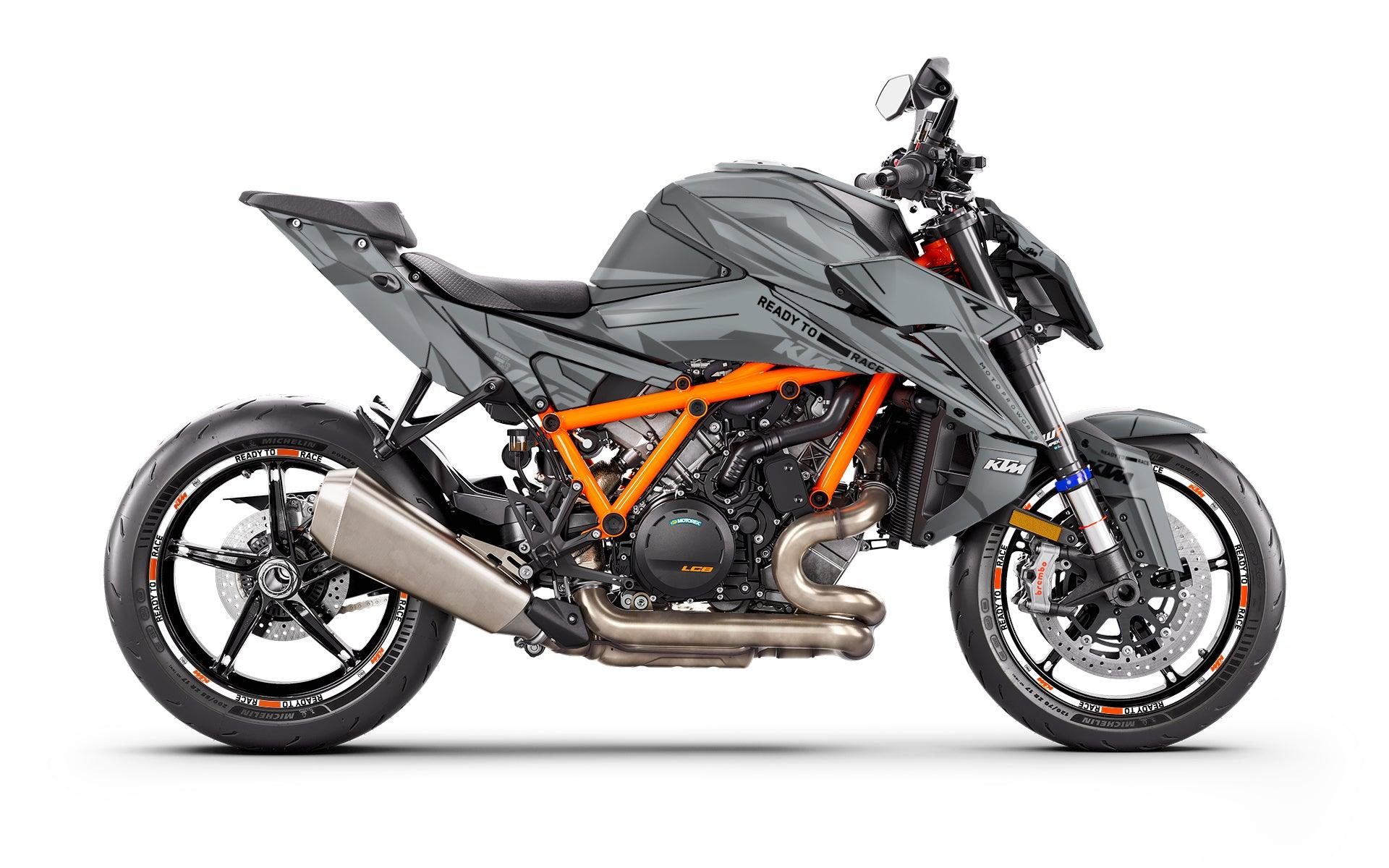 KTM 1390 Super Duke R/Evo GRAPHICS - "Shapeshifter" (Grey) - MotoProWorks