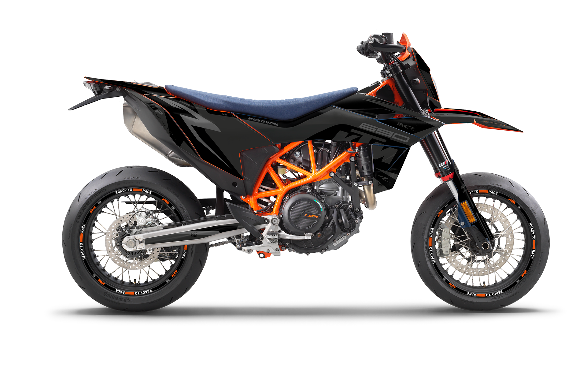 KTM 690 SMC-R 2026 Graphics Kit - Torque Black | MotoProWorks