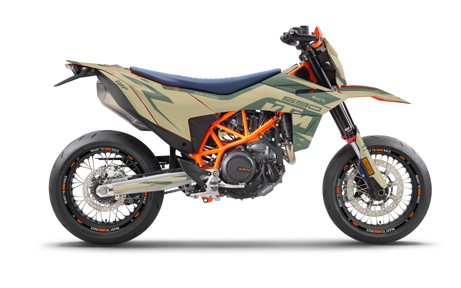 KTM 690 SMC-R 2026 GRAPHICS - "Torque" (Solid/Sand)