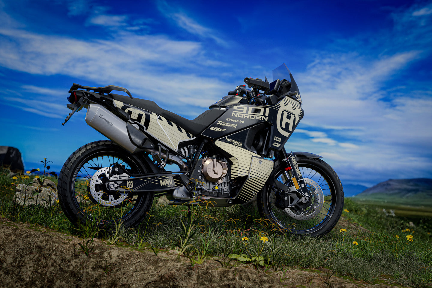 HUSQVARNA Norden 901 GRÁFICOS - “Delta” (Dune)