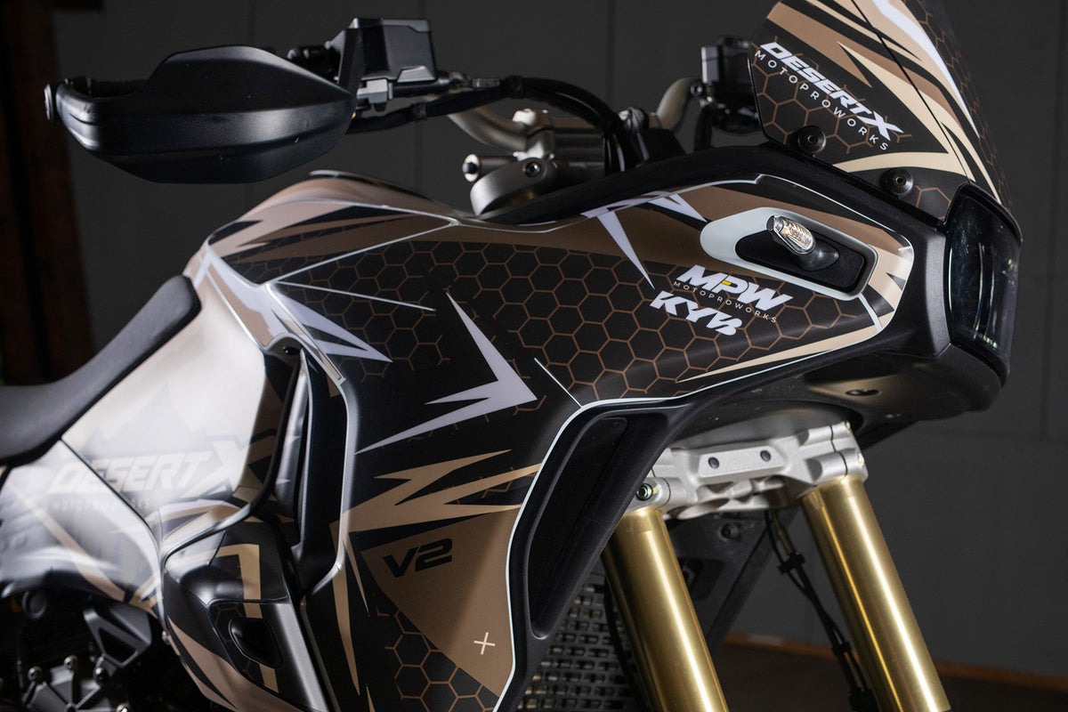 DUCATI DESERTX DEKOR - „Ridgeline“ (Sand)