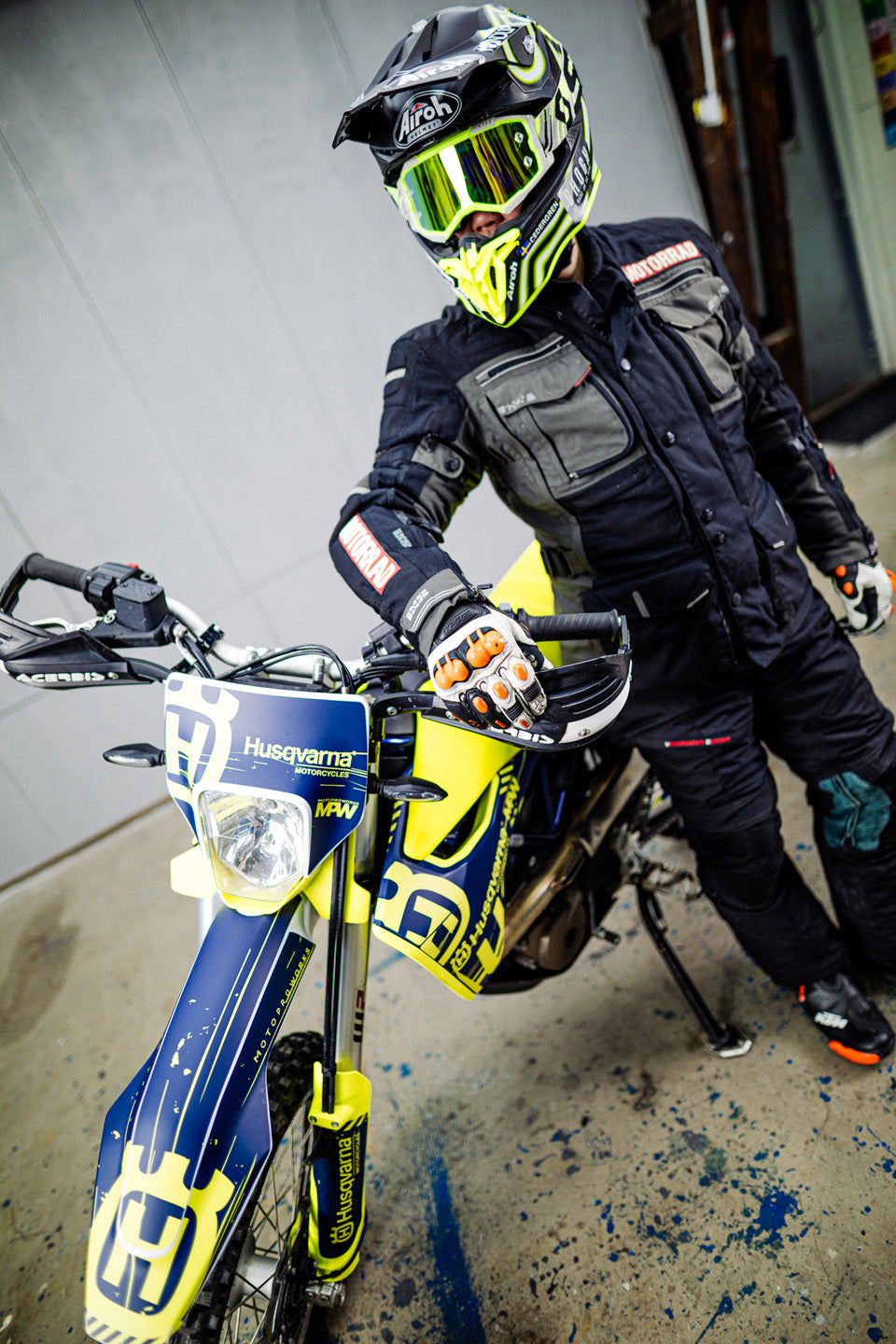 Husqvarna 701 Enduro GRAFIKK - "Disruptor" (Blå)