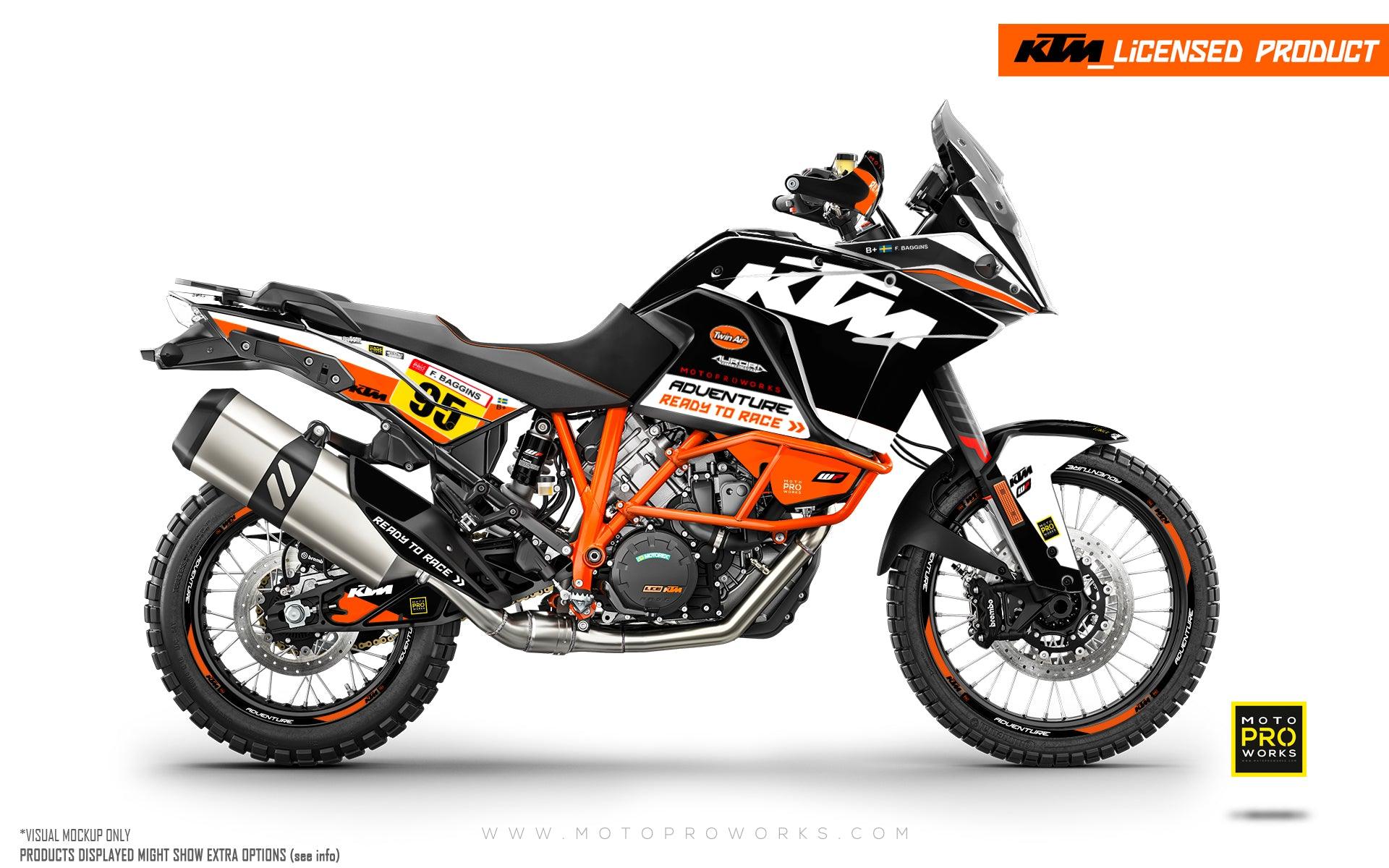 KTM 1050/1090/1190 Adventure GRAPHICS - "WAYPOINTER" (Night) - MotoProWorks