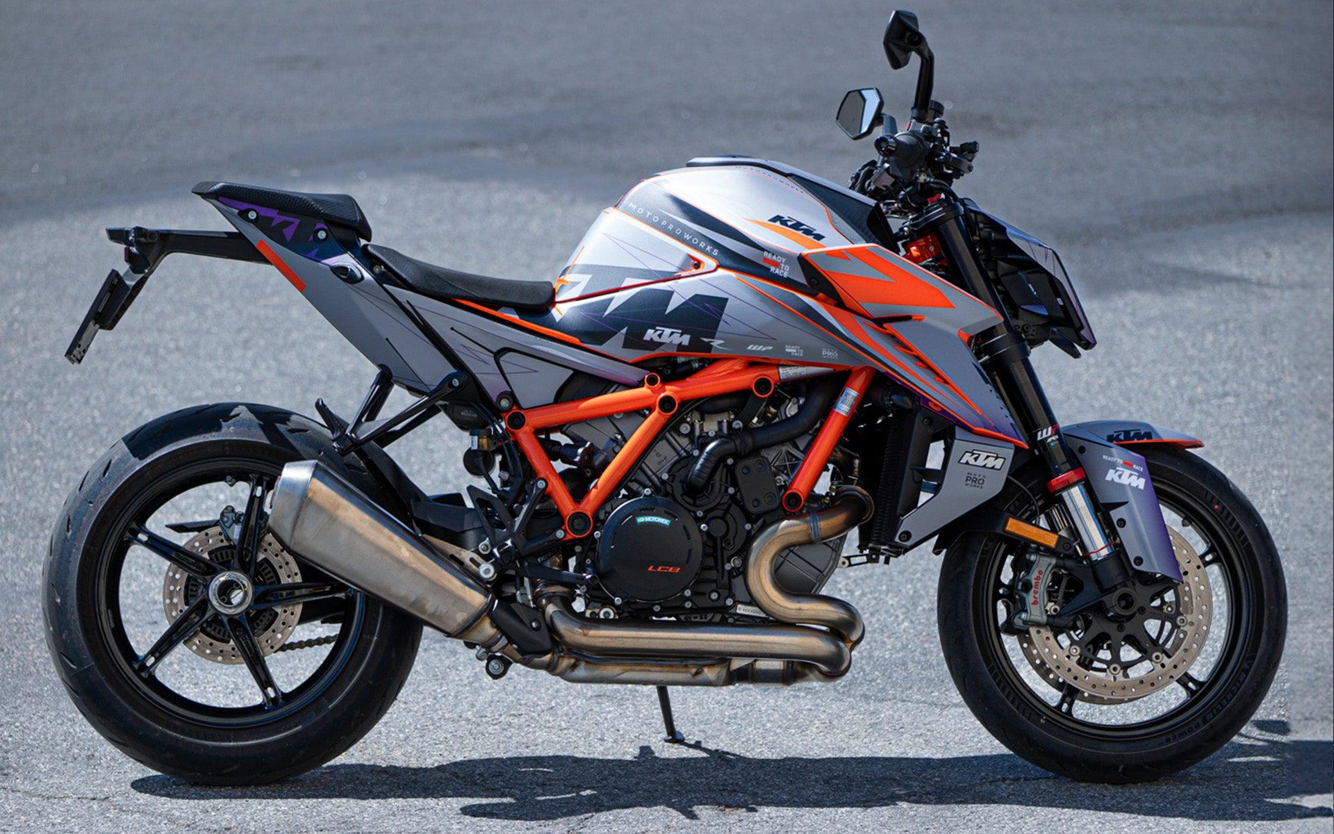 KTM 1390 Super Duke R/Evo GRAPHICS - "Revel" (Chalk) - MotoProWorks