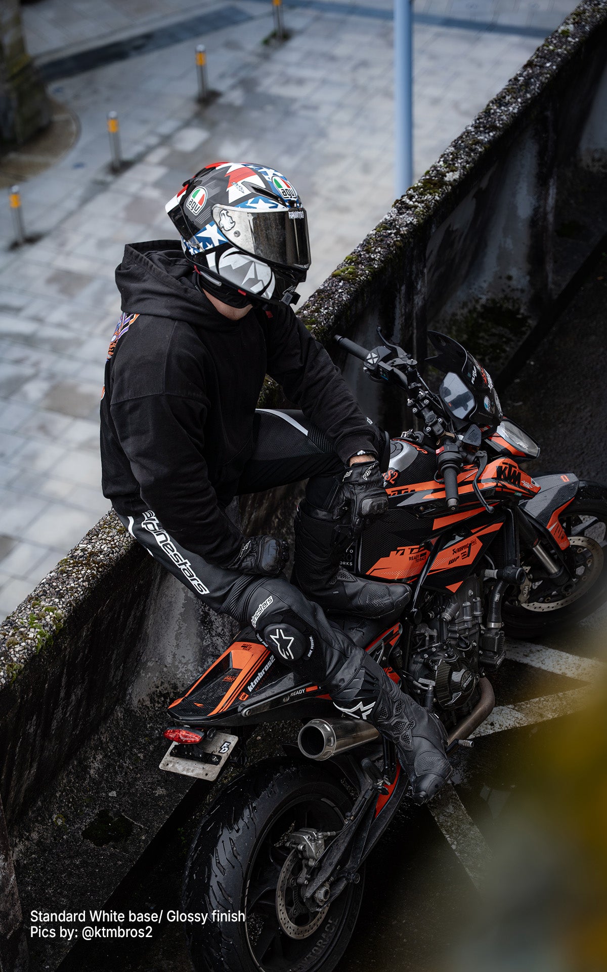 KTM 790/890 Duke DEKOR - "Nebula" (Orange)