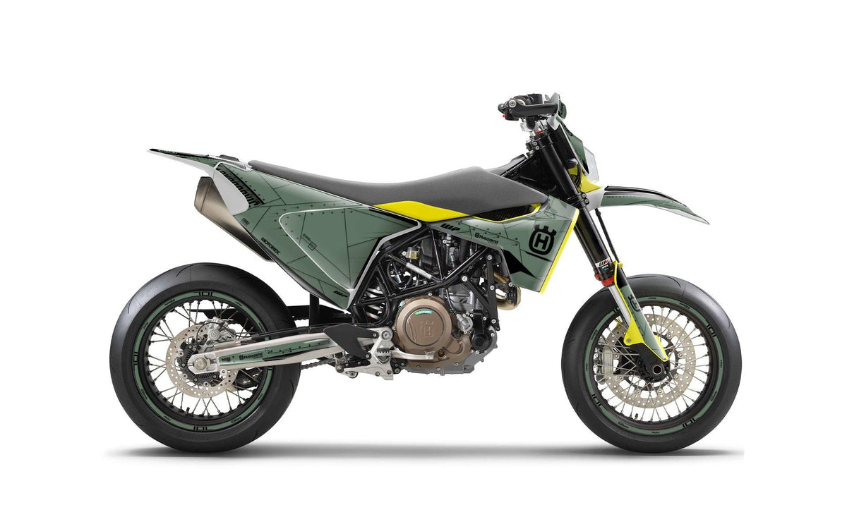 Husqvarna 701 Enduro Graphics - "Liberty" (Moss) - MotoProWorks