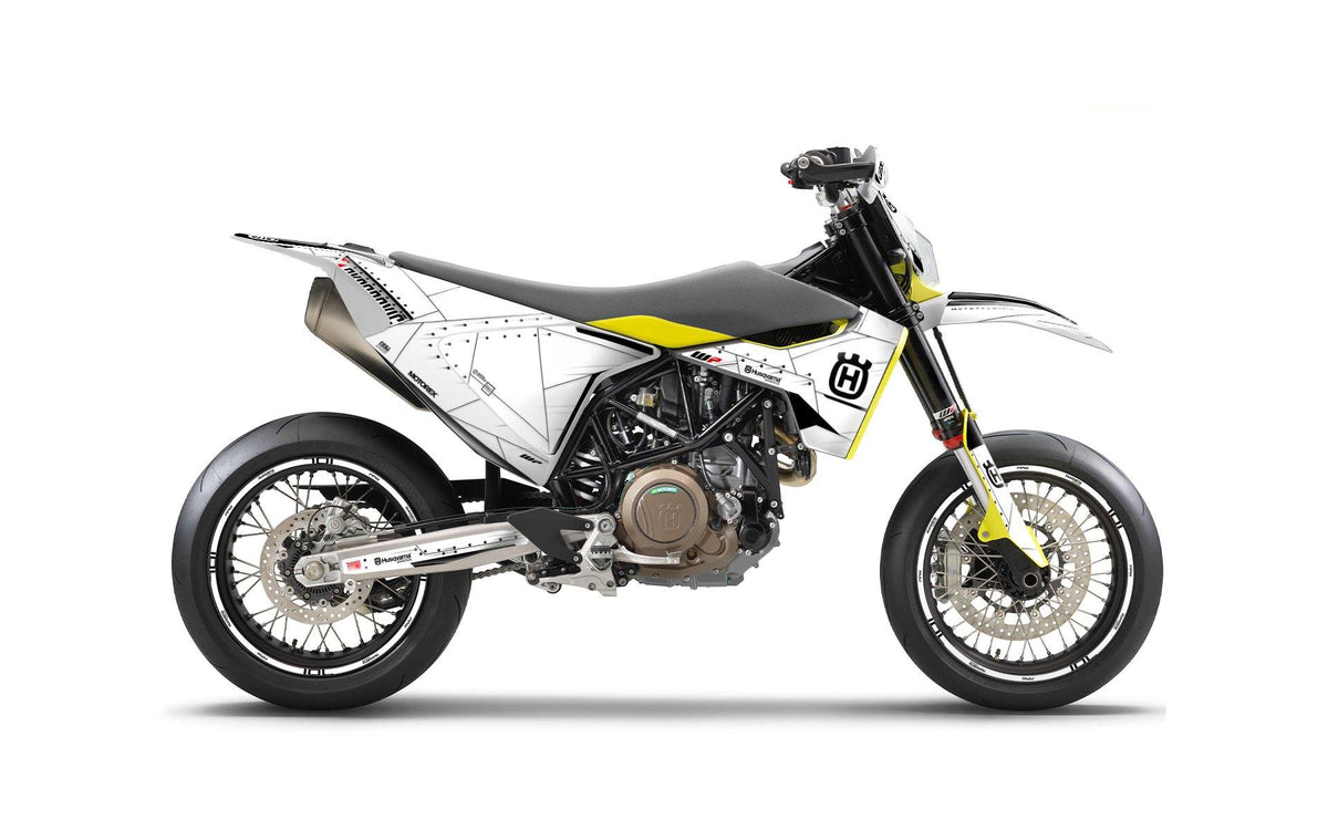 Husqvarna 701 Enduro Graphics - "Liberty" (Snow) - MotoProWorks