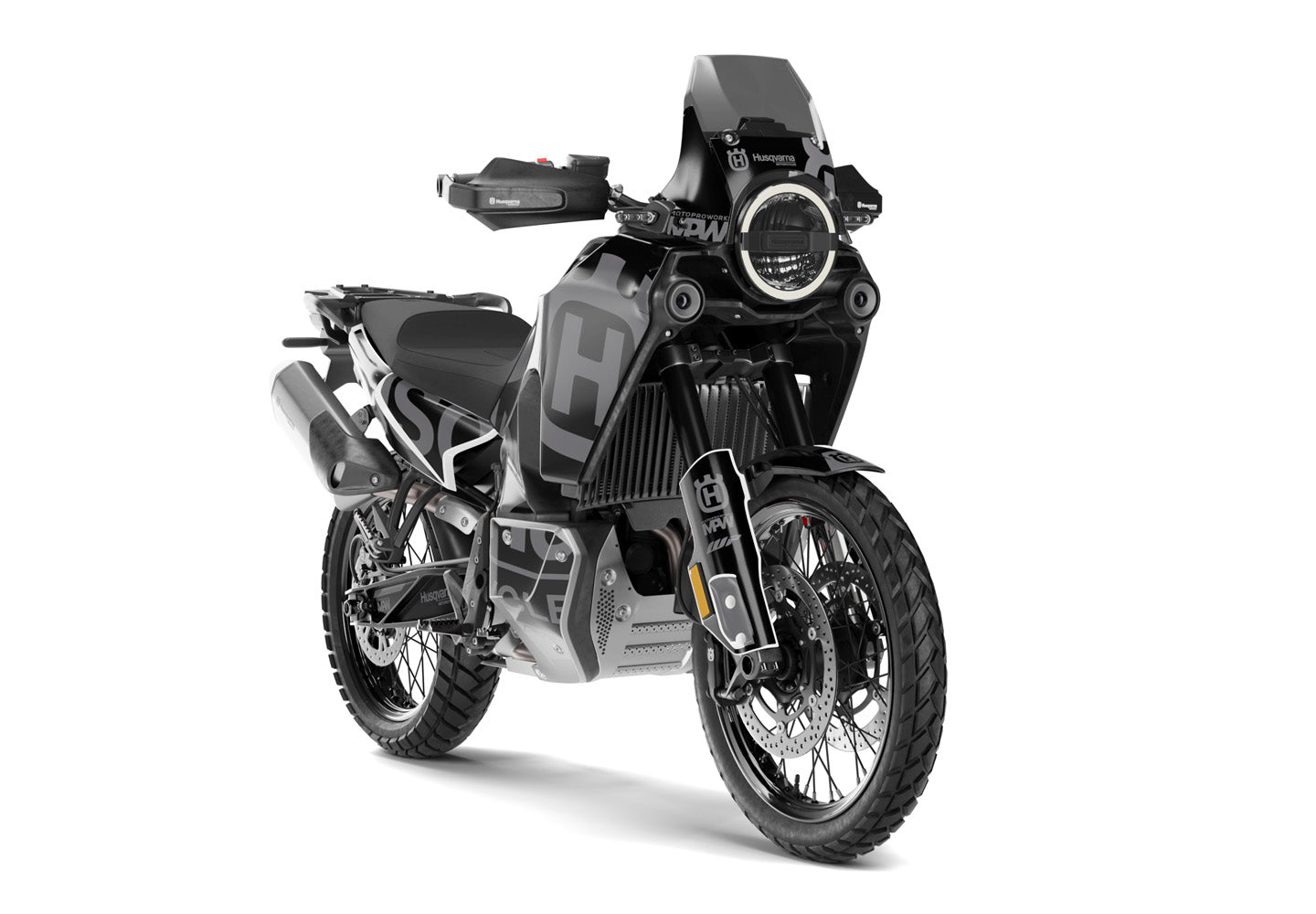 HUSQVARNA Norden 901 GRAFIKK - «Manifesto» (Svart)