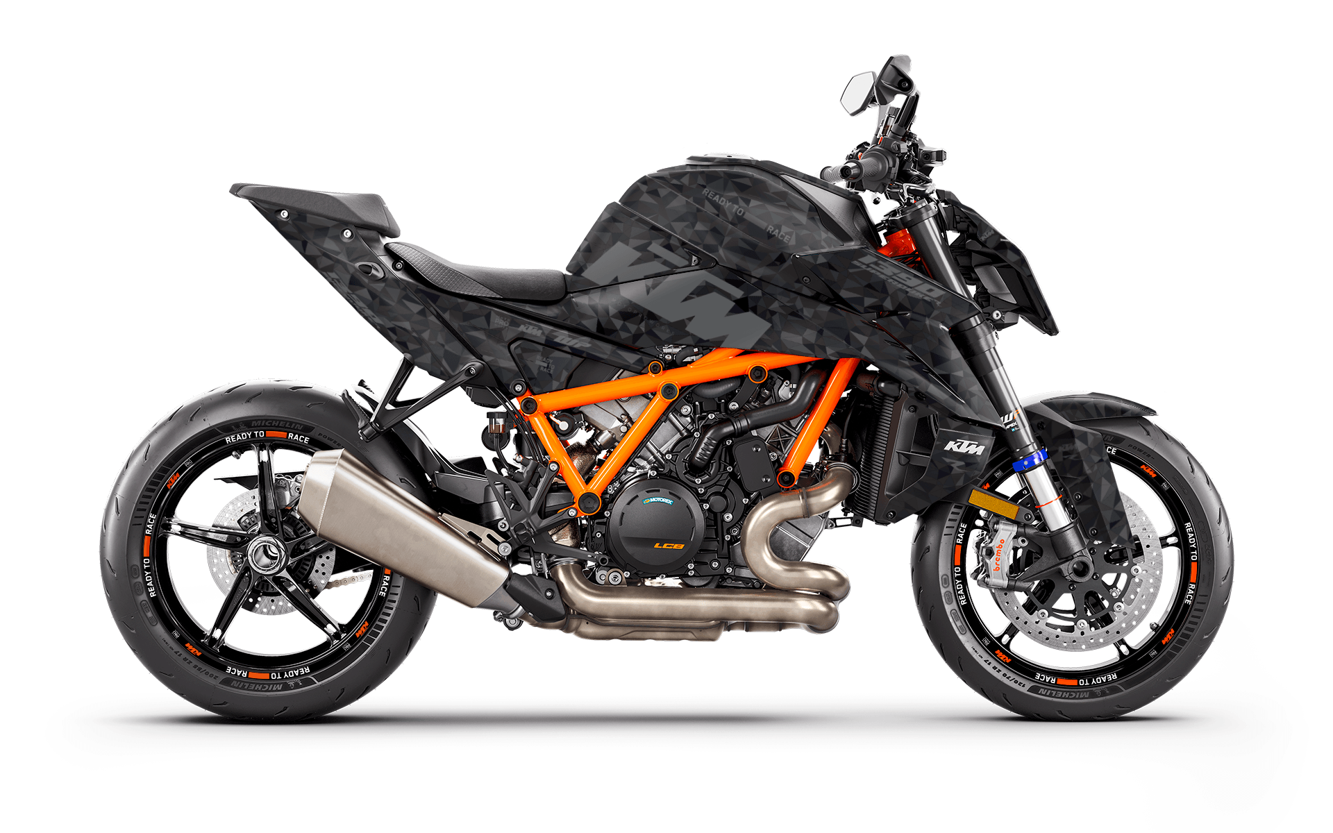 KTM 1390 Super Duke R/Evo 2024 GRAPHICS - "Polyatomic" (Stealth) - MotoProWorks