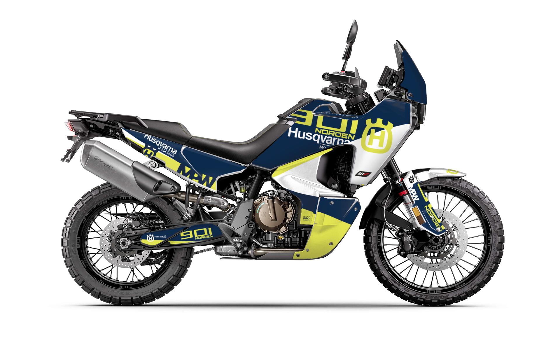 HUSQVARNA Norden 901 GRÁFICOS - "NineOhTwo" (Azul)