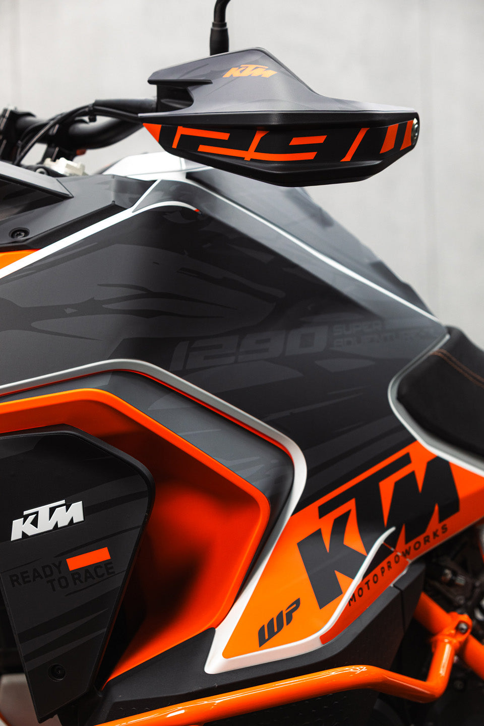 KTM 1290 Super Adventure GRAPHICS - "Fragment" (Black/Orange)