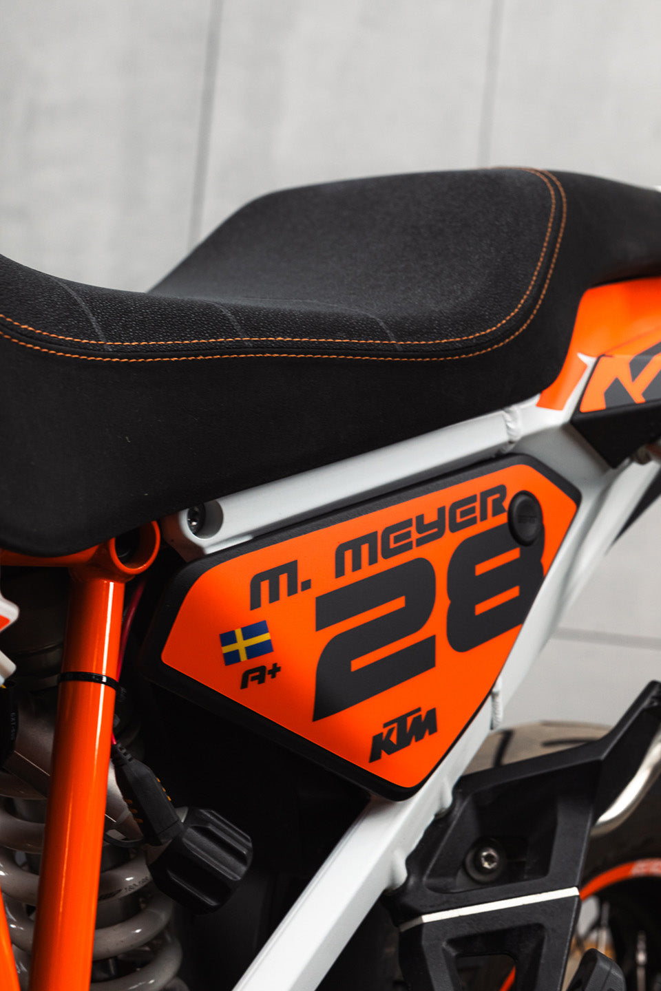 KTM 1290 Super Adventure GRAPHICS - "Fragment" (Black/Orange)