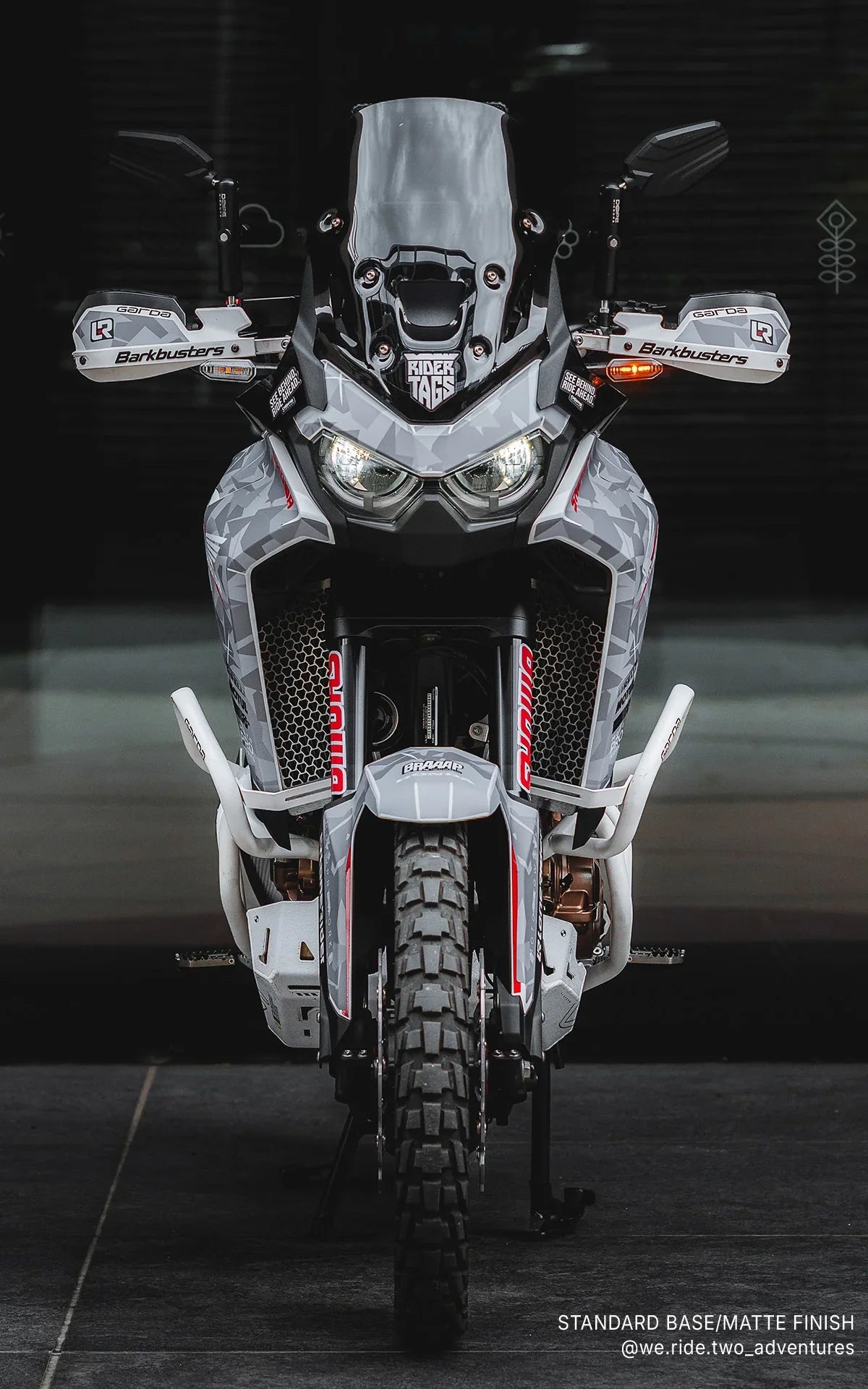 Honda Africa Twin GRAPHICS - "Flake" (We-Ride Edition) - MotoProWorks