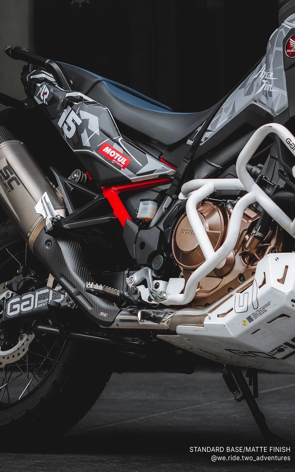 Honda Africa Twin GRAPHICS - "Flake" (We-Ride Edition) - MotoProWorks